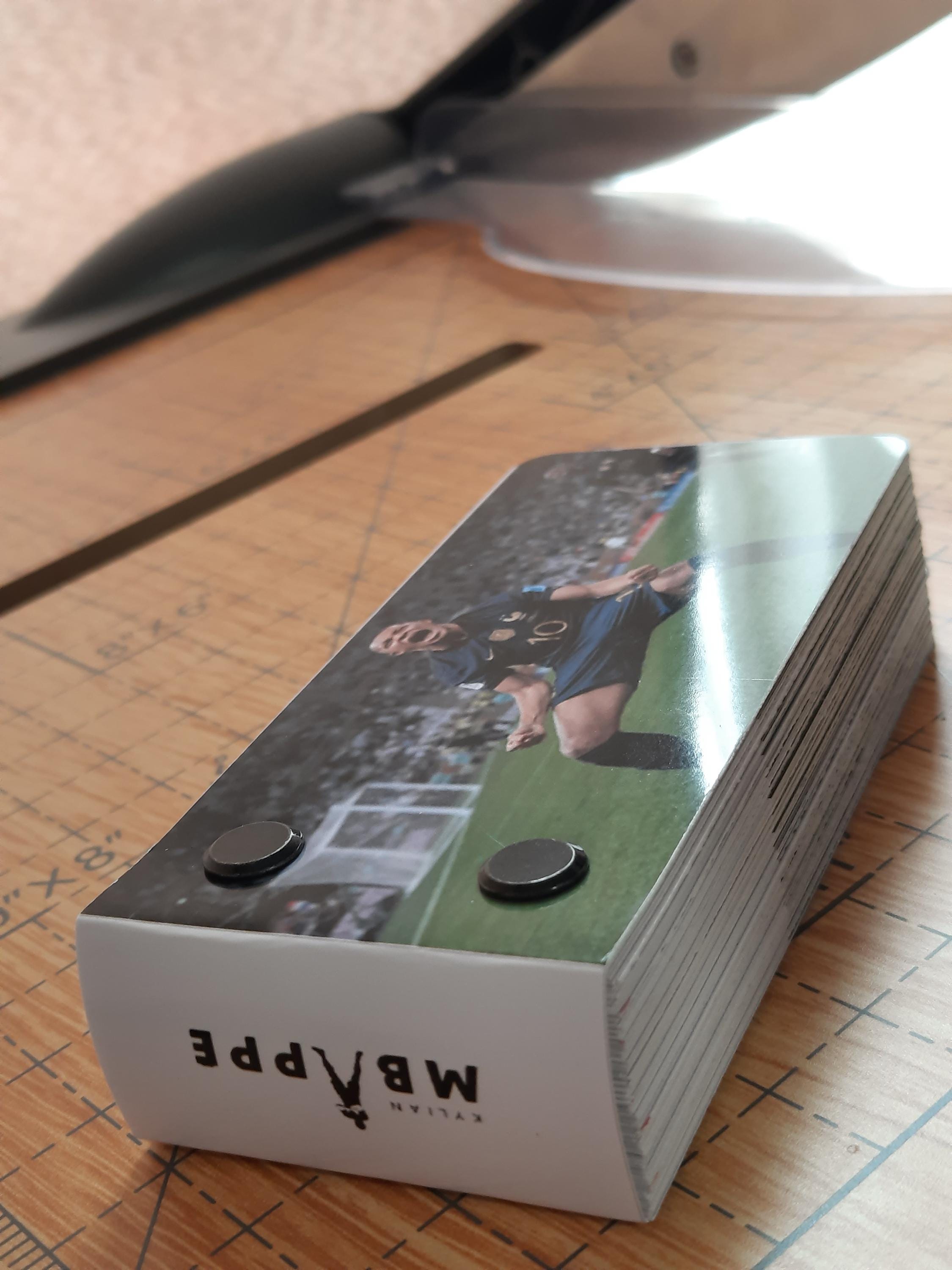 Mbappe Hat-Trick Flipbook – 2022 World Cup Final vs Argentina – Animated Soccer Collectible – Customizable Gift