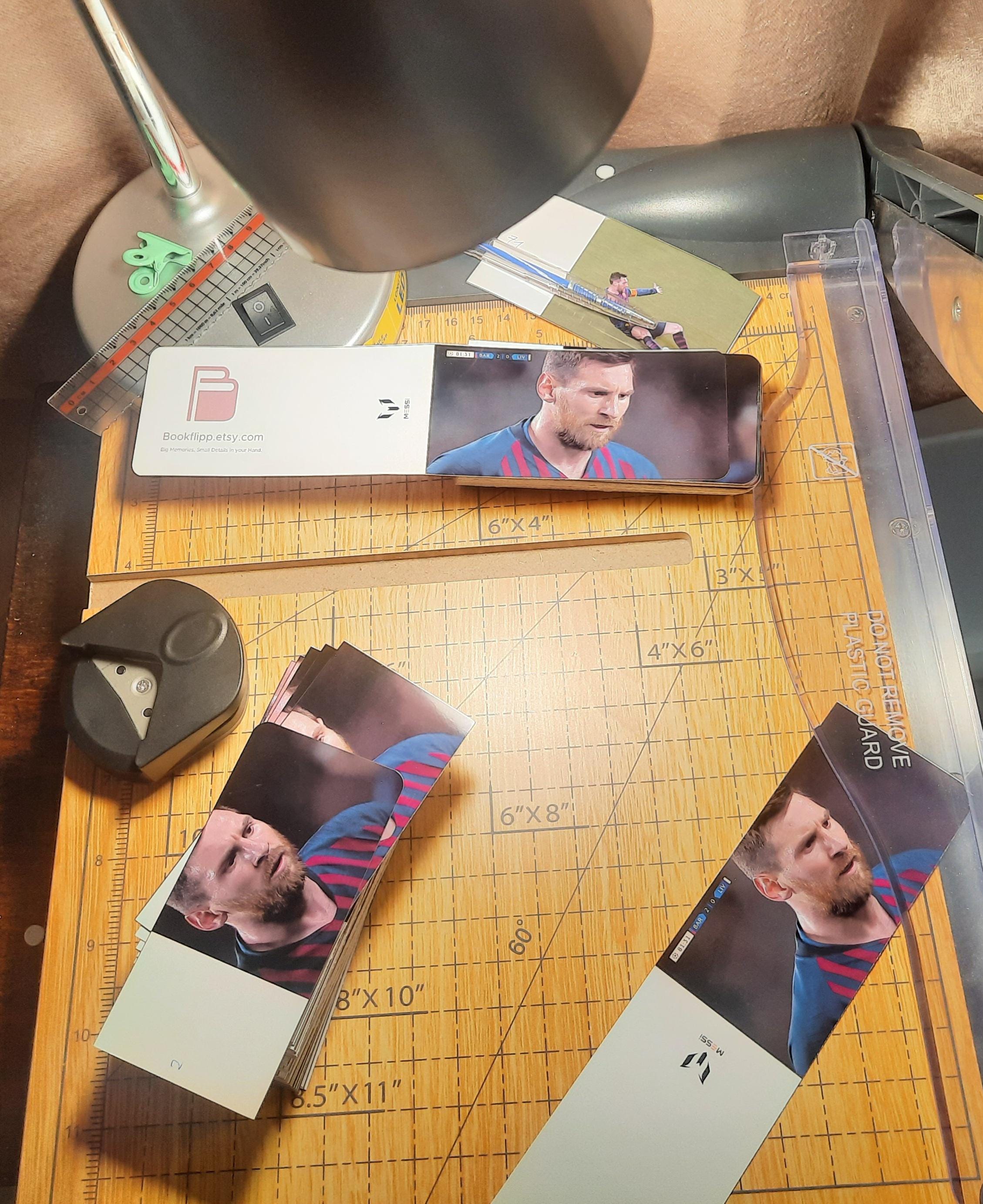 Lionel Messi Flipbook - Iconic Free Kick vs Liverpool - Champions League Masterpiece - Perfect Gift for Messi Fans