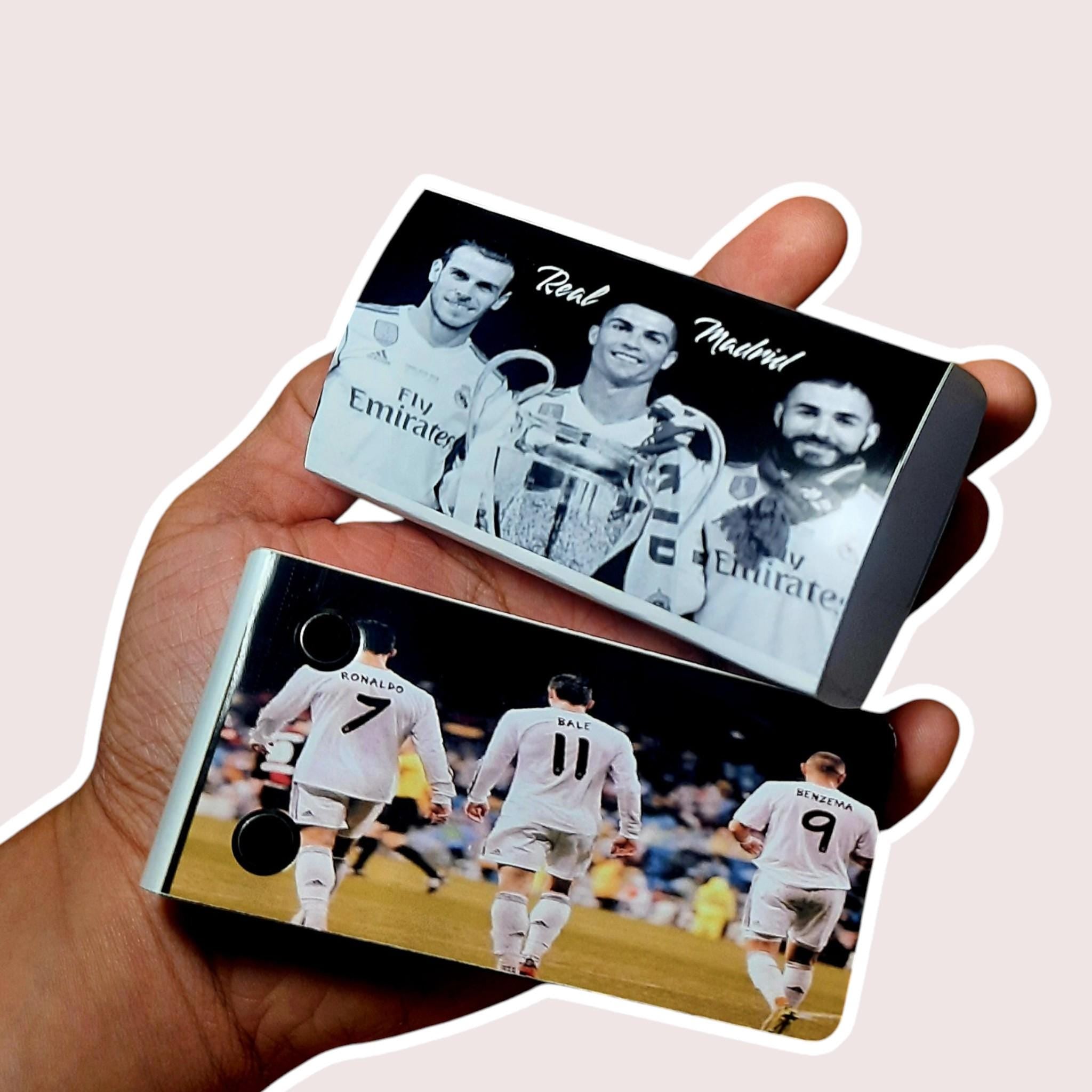 Real Madrid Goal Flipbook – Ronaldo, Bale, Marcelo | Animated Football Gift
