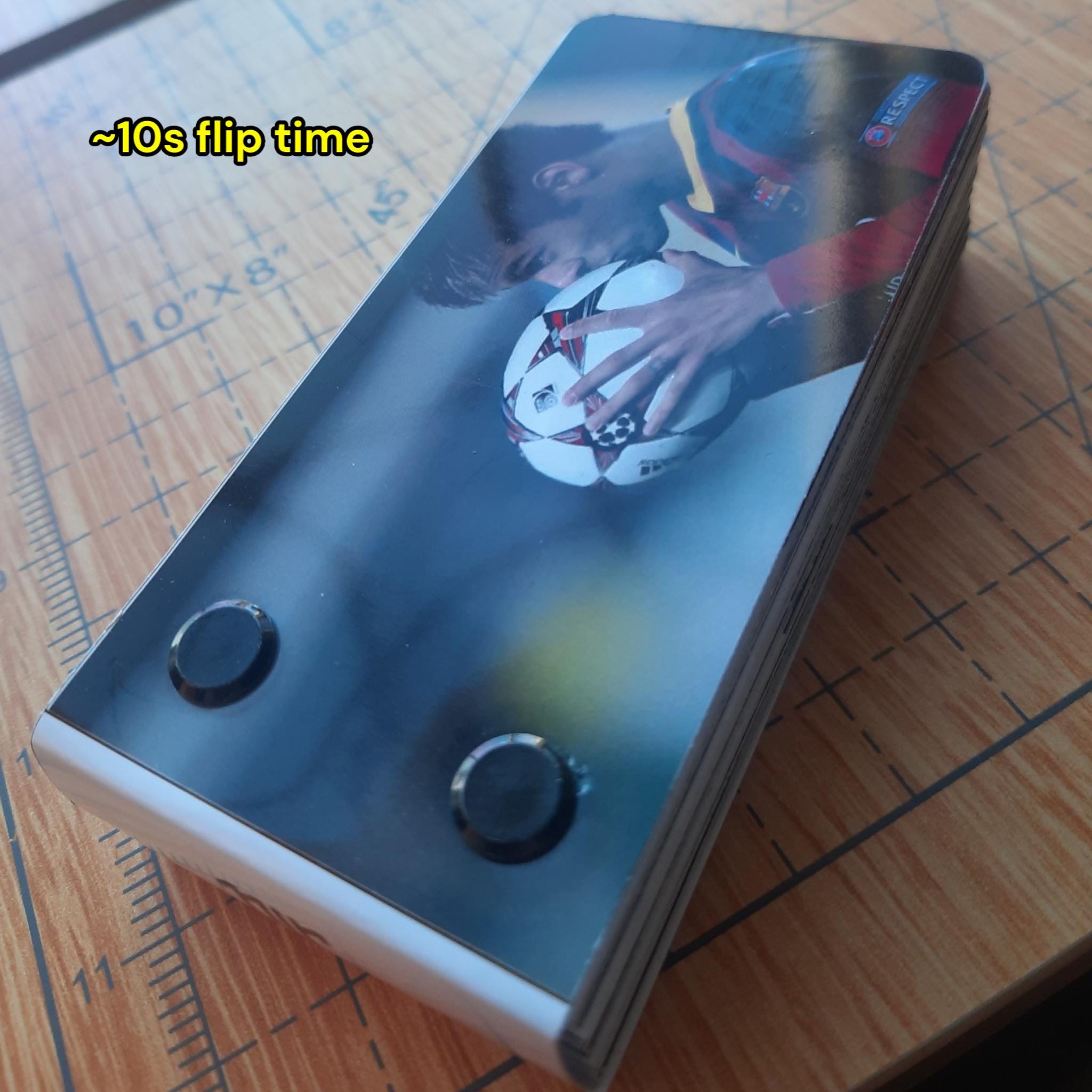 Neymar Flipbook – Iconic Soccer Moment Animation – Handmade Gift for Football Fans – couple gifts