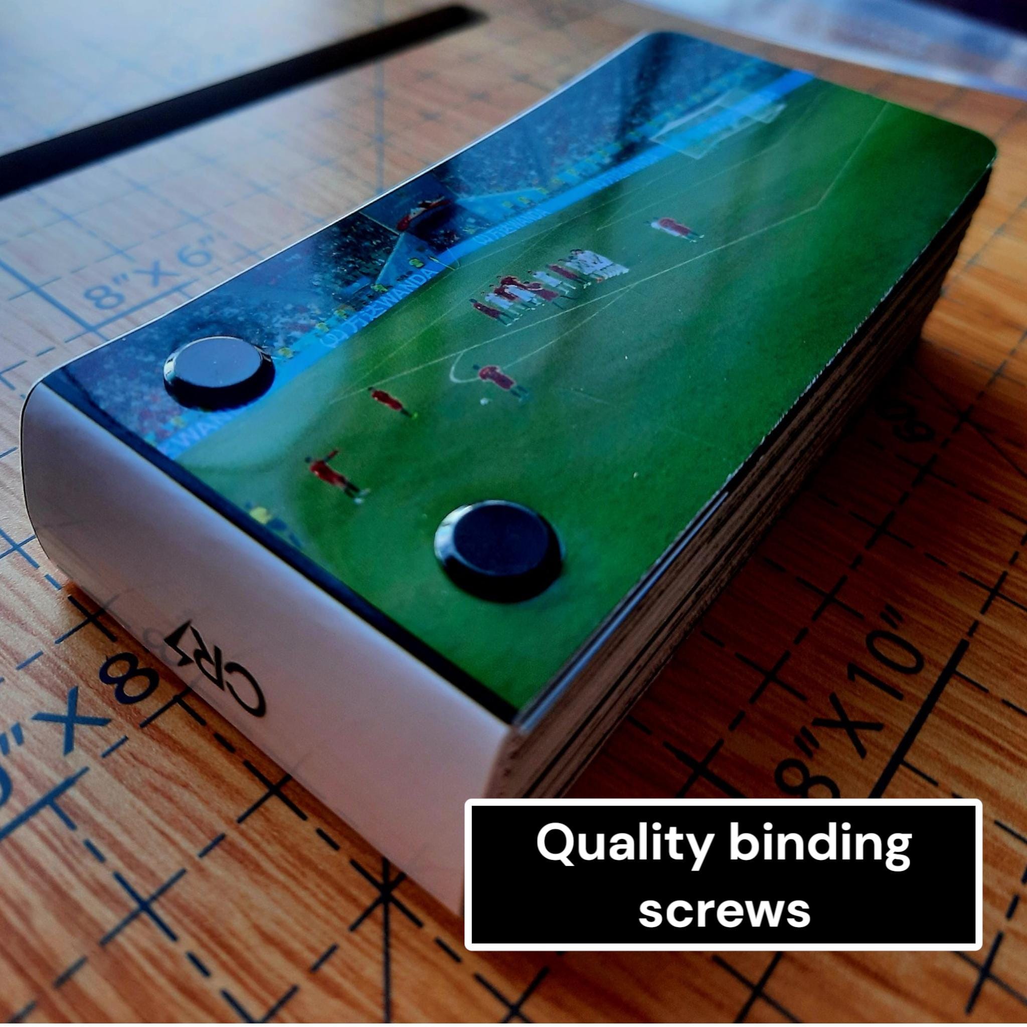 CR7 Cristiano Ronaldo Free Kick Magic Flipbook - Portugal vs. Spain | 10cm x 5cm | Glossy Paper Animation